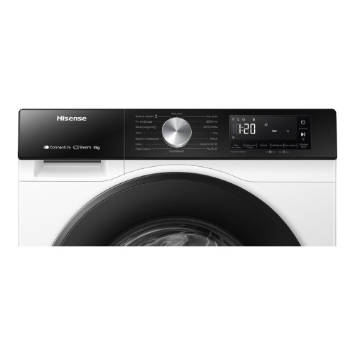 WASHING MACHINE FREESTANDING 60CM  WF3S8043BW3 (8KG / A / ΑΤΜΟΥ / Wi-Fi)